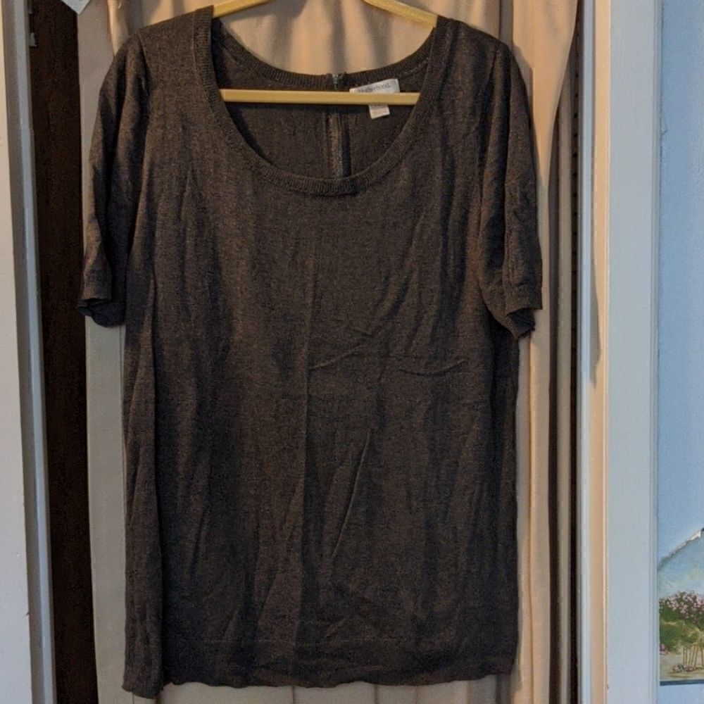 Motherhood Maternity XL Lightweight Zipper Sweater